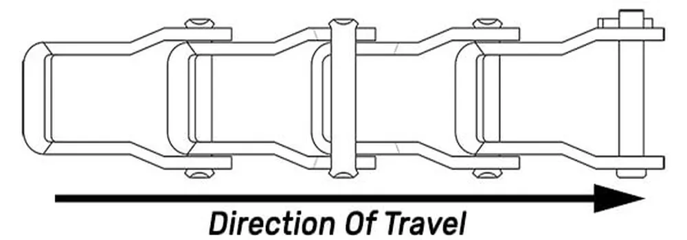 Steel Pintle Chain 662 667H 667X 667XH 667K 667J 88K 88C 308C
