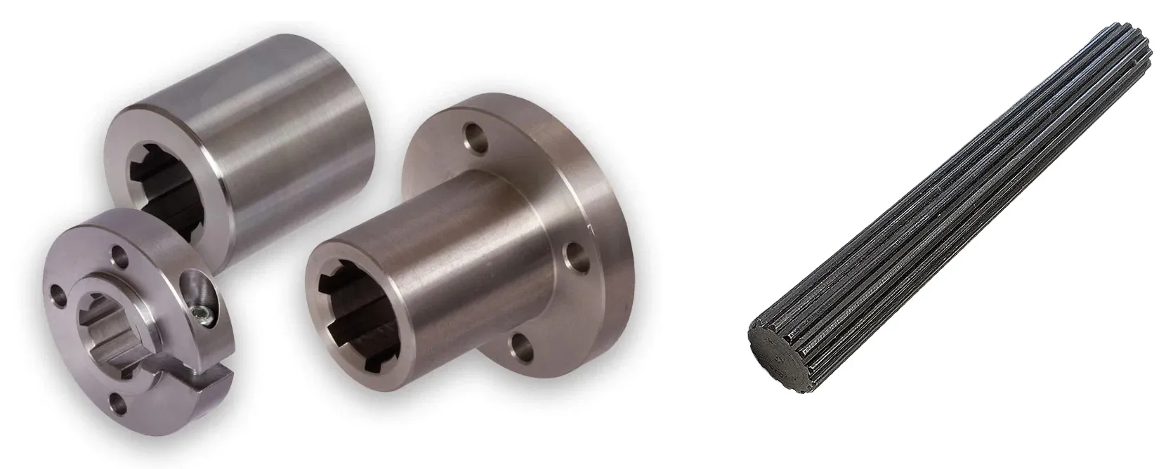 Steel Splined Hubs with Flange