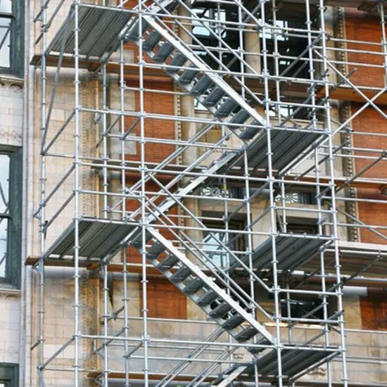 Stringer Stair For Ring Lock System Scaffolding