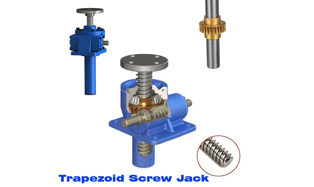 JWM Series Trapezoid Screw Jacks for Lifting Equipment