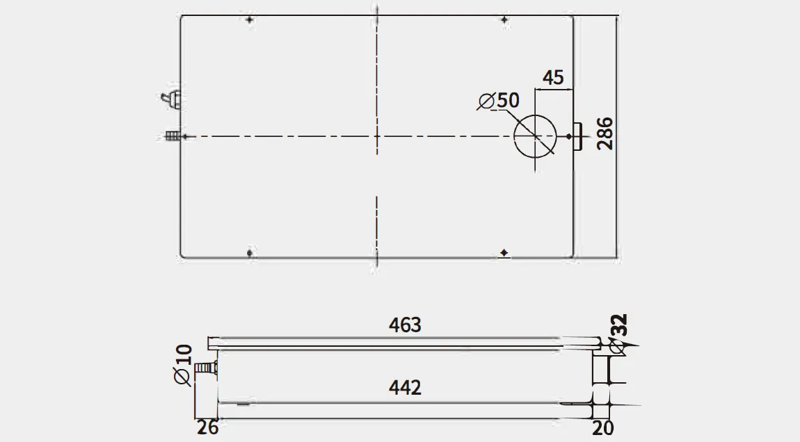 Supermarket Condensate Pump PC-120A for Supermarket Refrigerated Display Cabinets