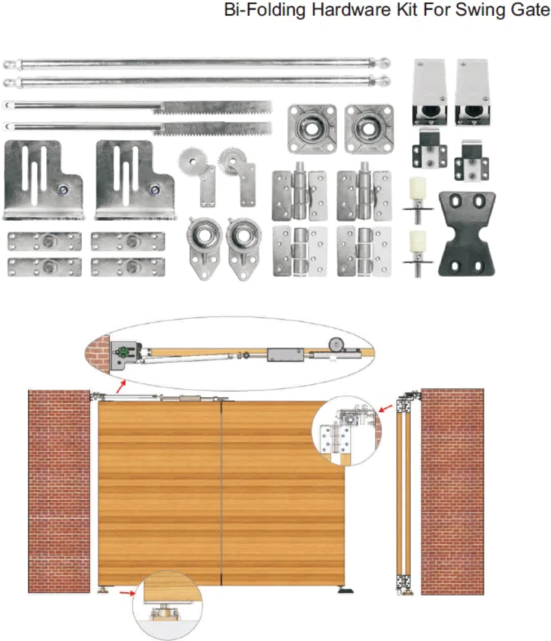 A01 swing gate opener Automatic Gate System for 400kg