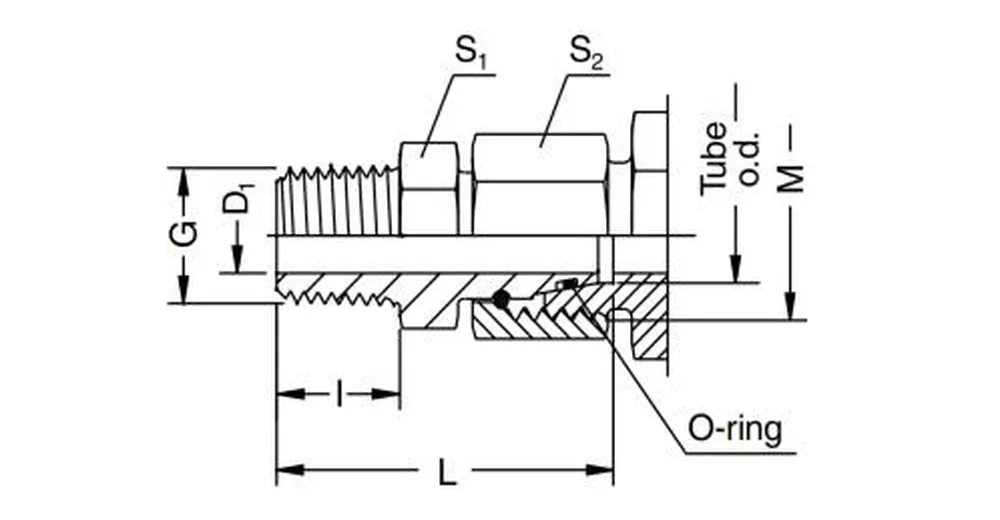 Swivel Connector-EGE-NPT Hydraulic Fittings