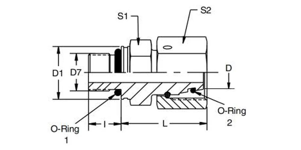Swivel Connector-EGEO Hydraulic Fittings