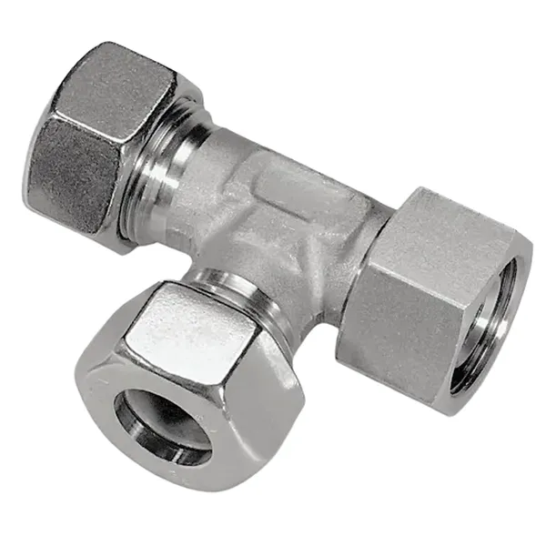 Swivel Nut Branch Tee Fitting-ET Hydraulic Fittings