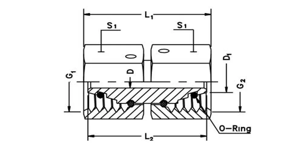 Swivel Union-GZ Hydraulic Fittings