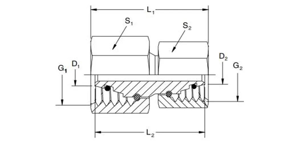 Swivel Union-GZR Hydraulic Fittings