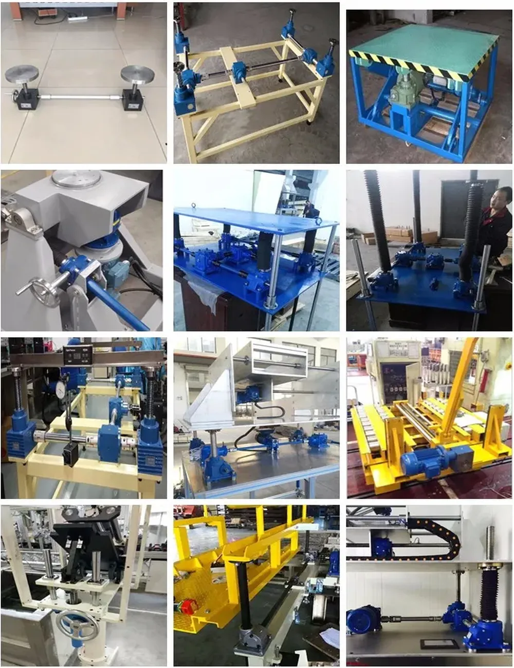 SWL Series Worm Gear Screw Jack for Jump Form Construction Lifting