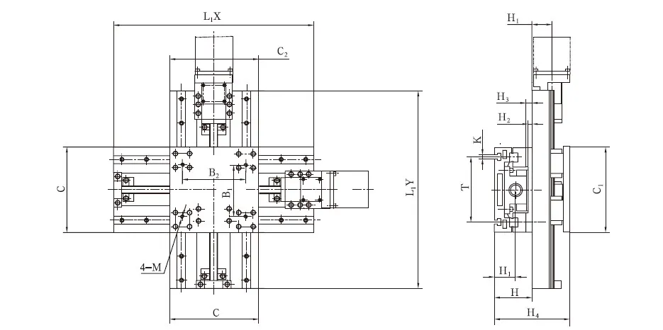 SZHQ Type Double Coordinate Worktable