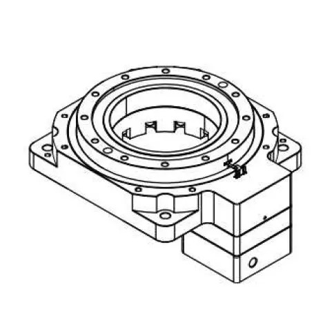 TH280 Series Precision Hollow Rotating Platform
