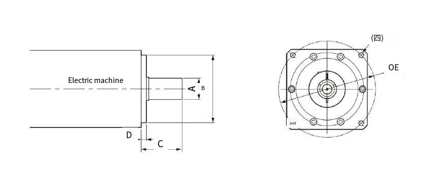 TH060 Series Precision Hollow Rotating Platform