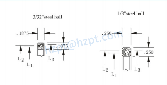 A Type-Thin Section Angular Contact Bearings( Open )