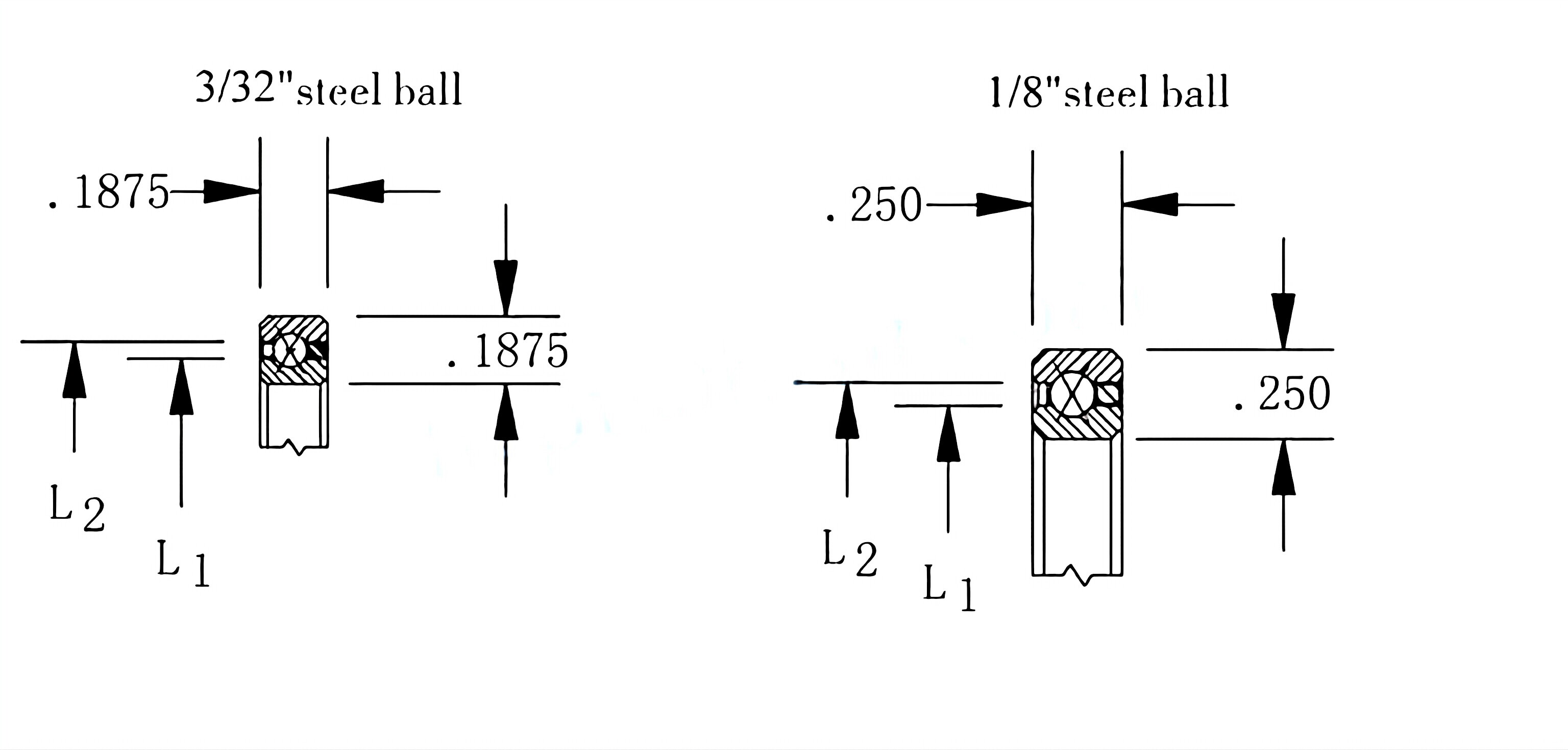 X Type-Thin Section Four-point Contact Bearings( Open )