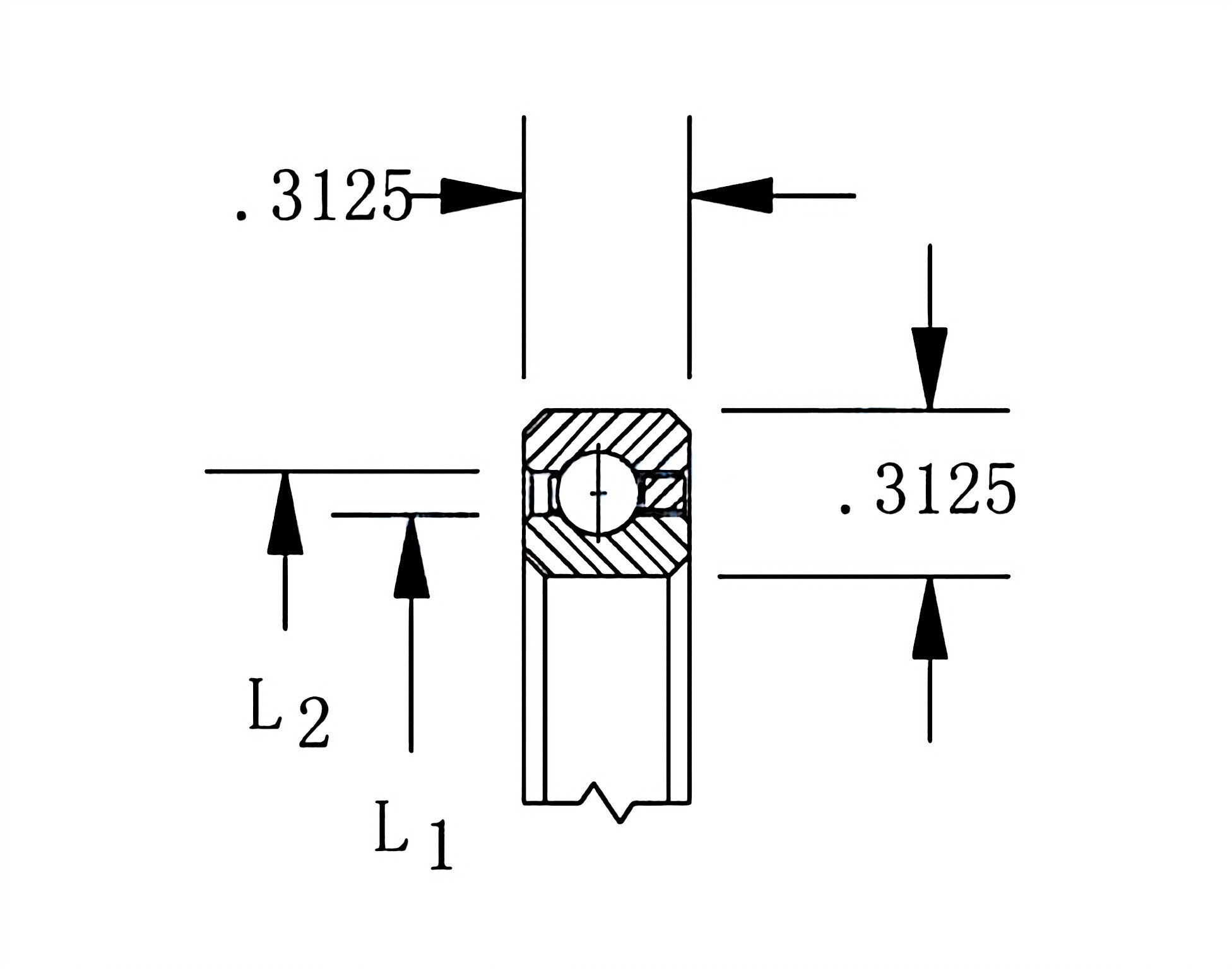 C Type-Thin Section Radial Contact Ball Bearings( Open)