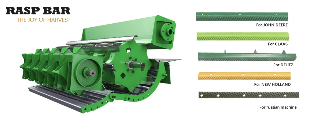 1020mm, 4 holes Different brand Agricultural Machine Combine Harvester Beater Bar Thresher Bar Rasp Bar