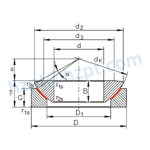 Thrust Spherical Plain Bearings