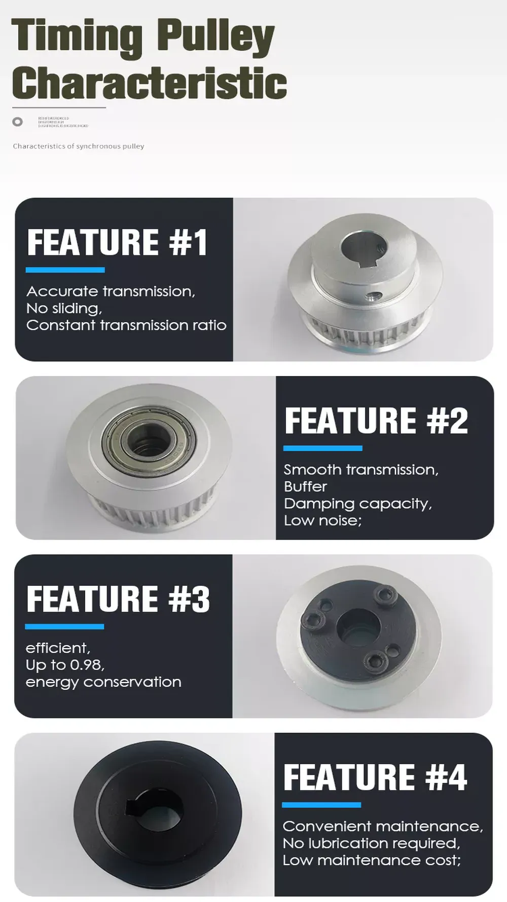 Timing Belt Pulley L Type