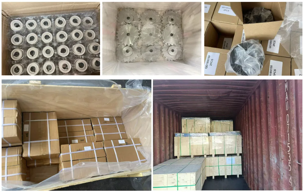 Customized Cast Iron Stainless Steel High Precision Timing Belt Pulley A/B/D/E/F/K Shape