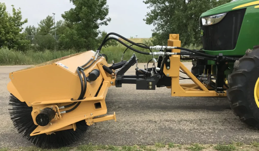 Tractor 3 Point Hitch Mounted Street Sweeper for Cleaning Road RSS120 RSS160