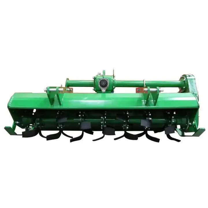 New Design Agricultural Machinery 3-Point Linkage Rotavator Rotary Tiller with Stone Burier