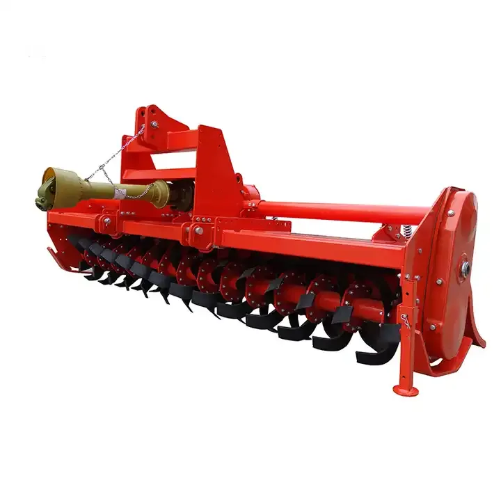 Tractor Cultivators PTO Tiller Agriculture Machine Post Driver Rotor Tiller with Stone Burier