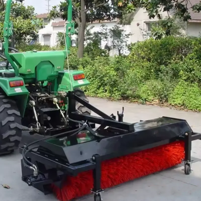 Tractor 3 Point Hitch Mounted Street Sweeper for Cleaning Road RSS120 RSS160