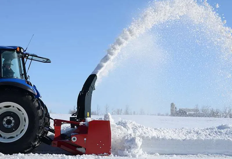 Tractor Mounted 3 Point Hitch Snow Blower for Cleaning Road Snow RX518 RX618