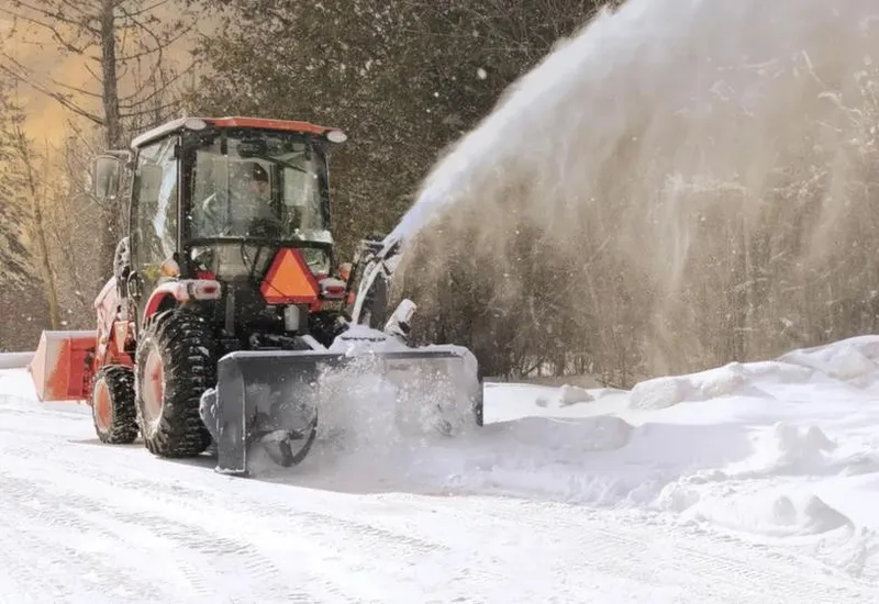 Tractor Mounted 3 Point Hitch Snow Blower for Cleaning Road Snow RX518 RX618