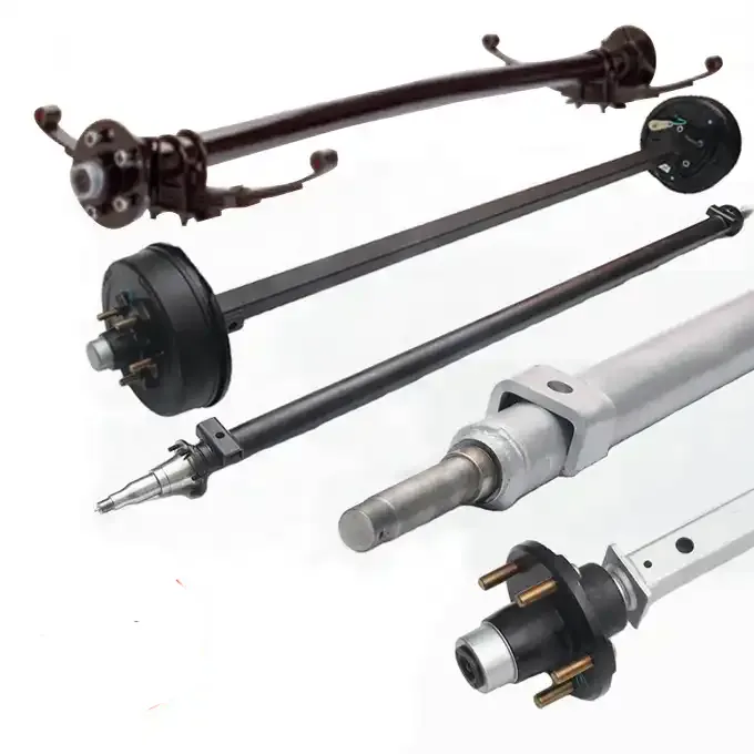 Original Parts 10k lbs Trailer Axle Spindle Part for 6inch pipe Trailer accessories for RV use