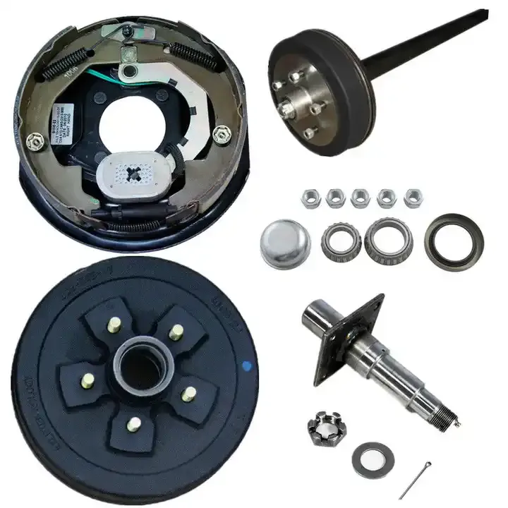 Trailer Parts Axle Axels Spring Trailer Suspension Part Spare Mover Caravan Trailer Kit Electric Axle for Tandem Axle Boat