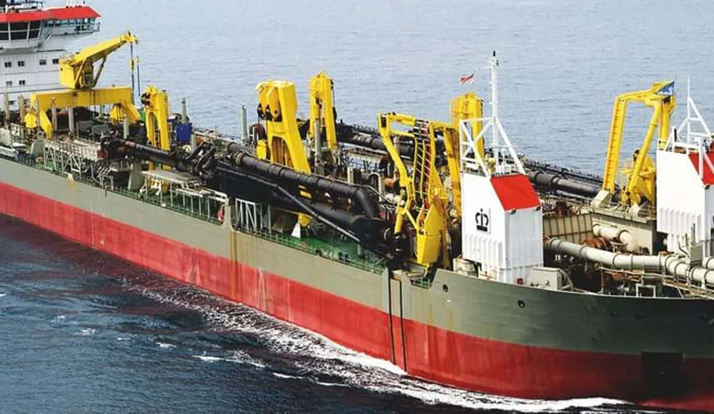 Trailing Suction Dredger Hanger Cylinder