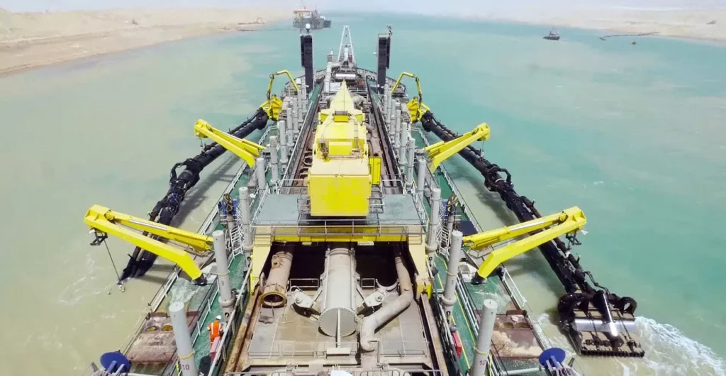 Trailing Suction Dredger Heave Compensation Cylinder