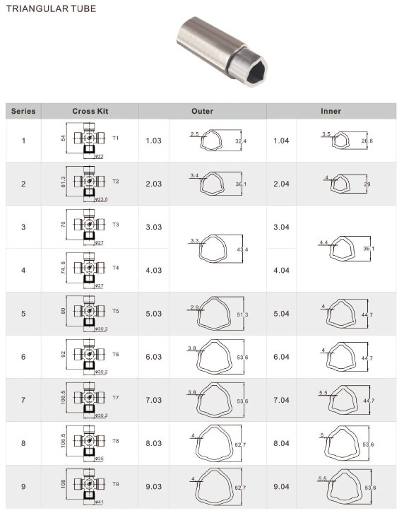 PTO Drive Shaft Tube