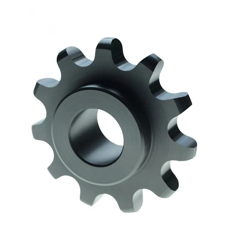 Black Pom Plastic Sprocket Wheel Plastic Gear