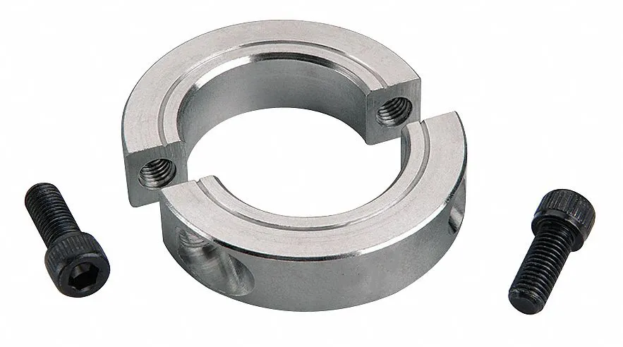 Two Piece Thin Line Shaft Collars (Shaft Clamps) Metric Series