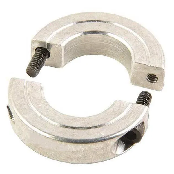 Two Piece Thin Line Shaft Collars (Shaft Clamps) Metric Series
