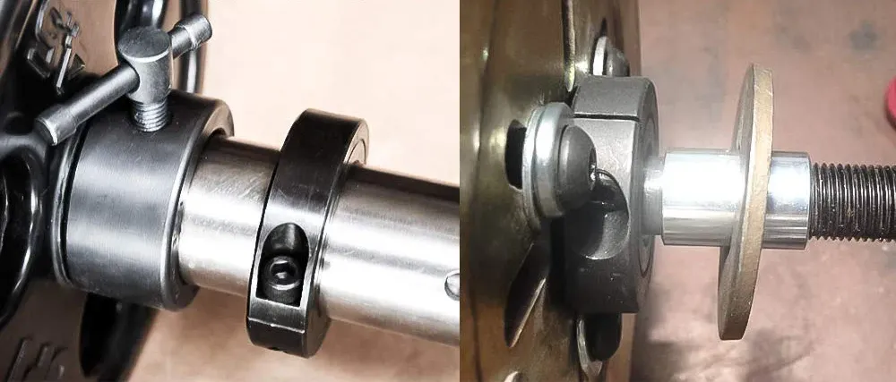 Two Piece Thin Line Shaft Collars (Shaft Clamps) Metric Series