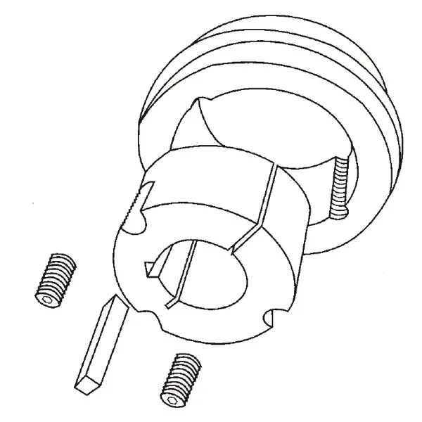 Type W Taper Lock Weld-On Hubs