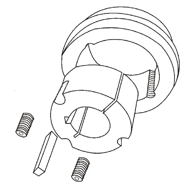 Type WH Taper Lock Weld-On Hubs