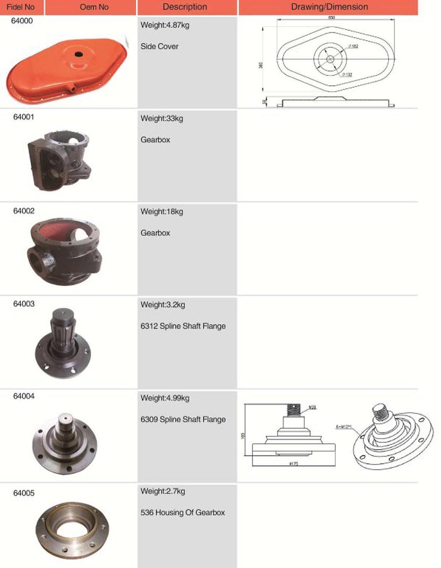 536 Housing of Gearbox