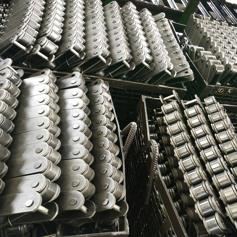Palm Oil Conveyor Mill Chain With Straight Plate