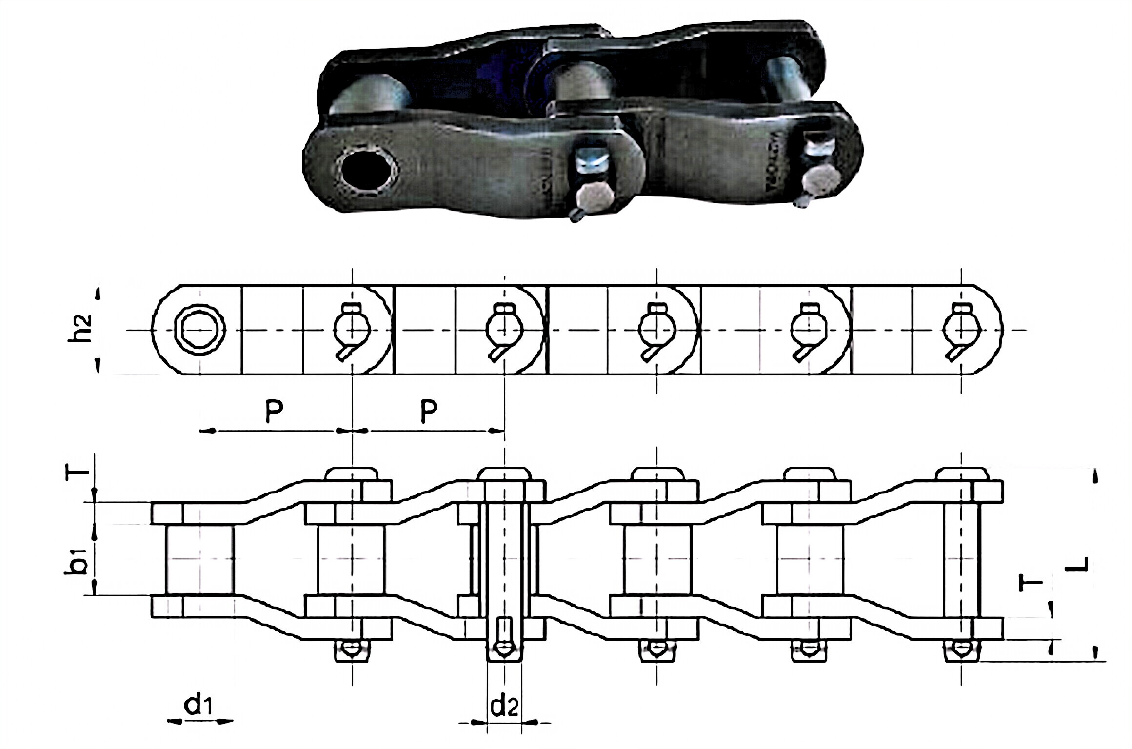 Heavy duty Engineering Chains 2010 2512 2814 3315 3618 4020 Mxs882 Mxs3075 Mxs1242 Cranked-link Transmission Chains
