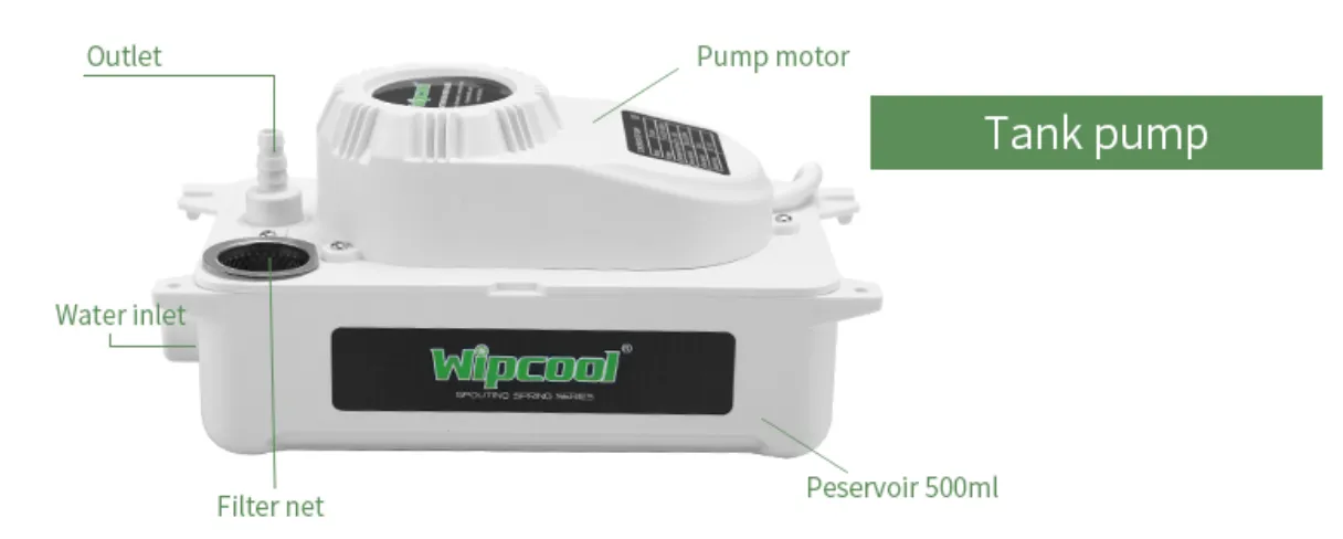 Tank Condensate Pump PC-80A for Central Air Conditioning and Floor Stand Air Conditioning