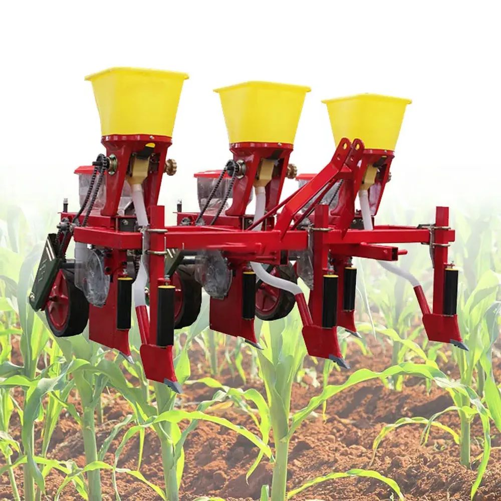 Farm Zero Tillage 3 Point Hitch Corn Seed Planter with Fertilizer