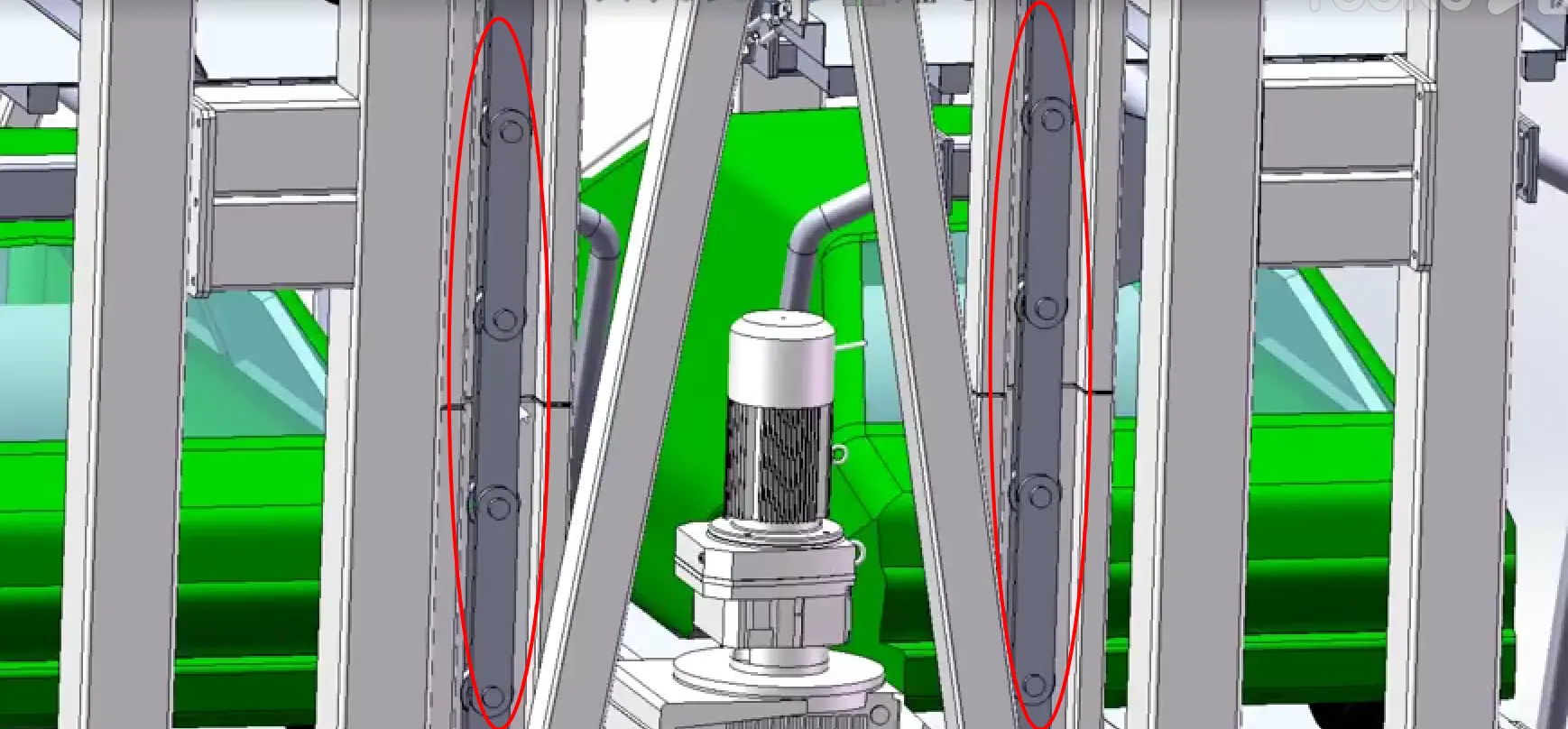 Heavy Duty Vertical Circulation Chain for Stereo Garages P460F1-SA1-00(4L)