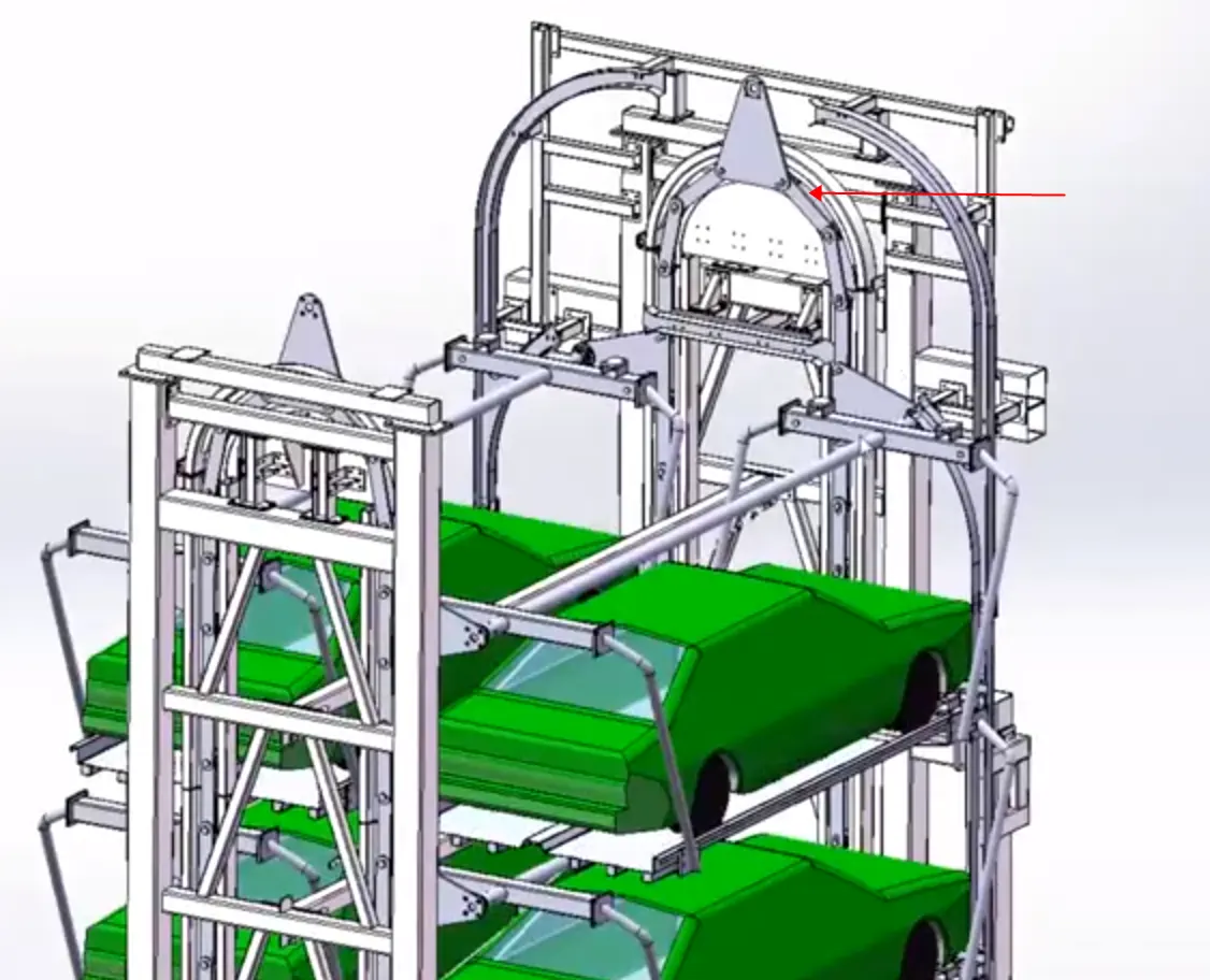 Heavy Duty Vertical Circulation Chain for Stereo Garages P460F1-SA1-00(4L)