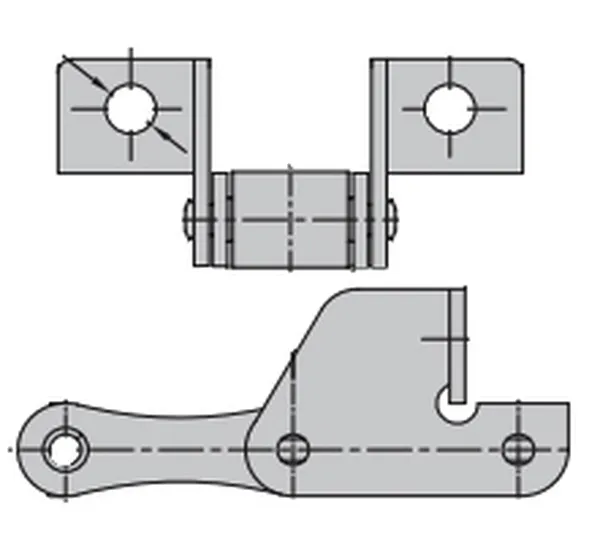 S45 Agricultural Roller Chain