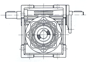 RDF-NMRV Worm Gearbox RDF-NRV Worm Gear Speed Reduction Unit
