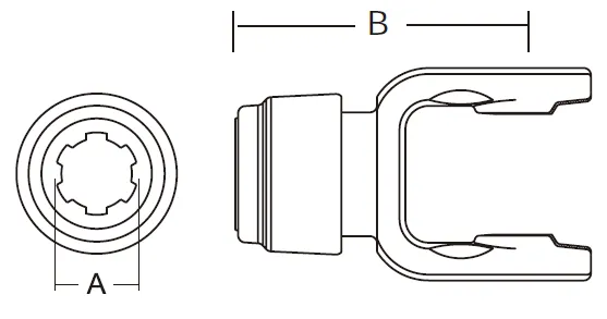 W2400 Series PTO Shaft-Replacement of Walterscheid PTO Shaft