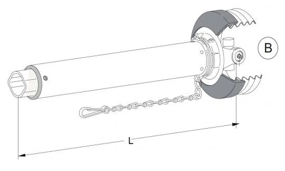 W2600 Series PTO Shaft-Replacement of Walterscheid PTO Shaft